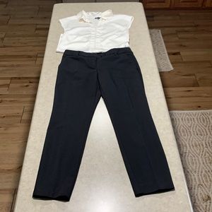 Express columnist pants & The Limited shirt